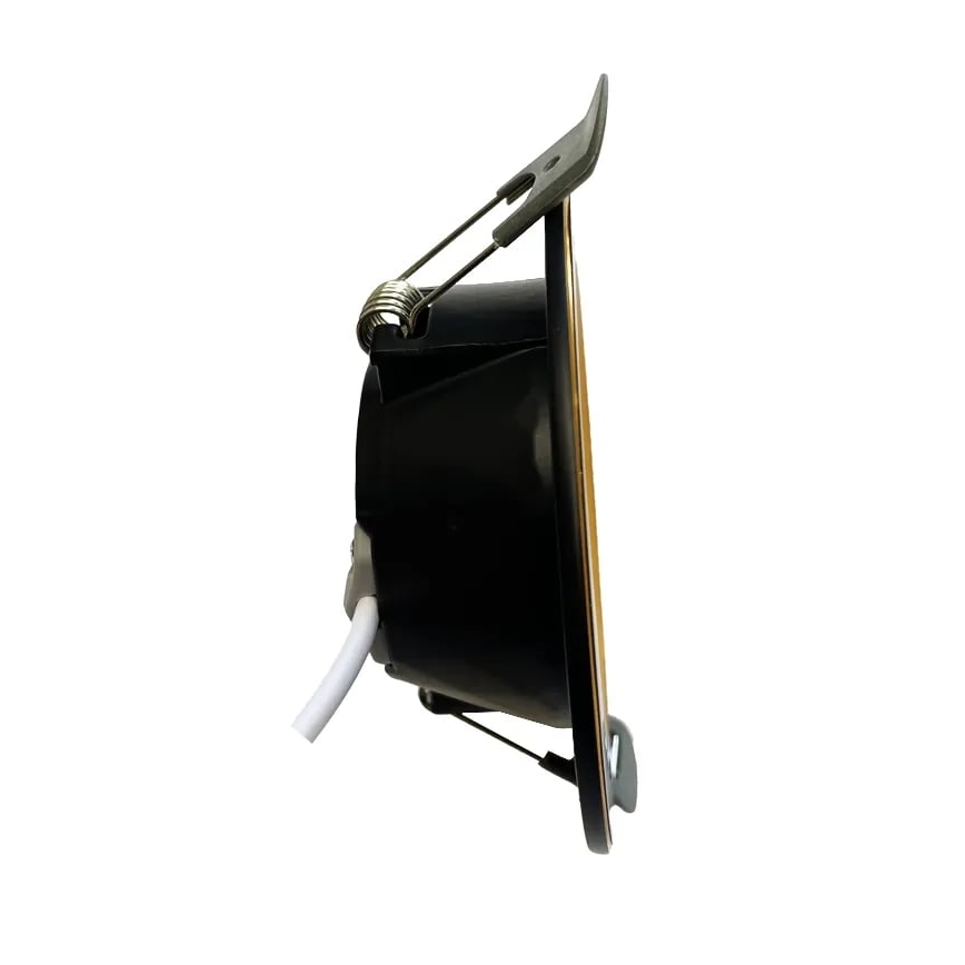 LED infälld belysning LED/7,5W/230V 4000K svart/guld