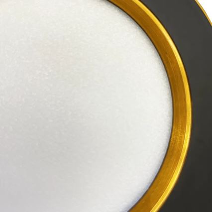 LED infälld belysning LED/7,5W/230V 4000K svart/guld