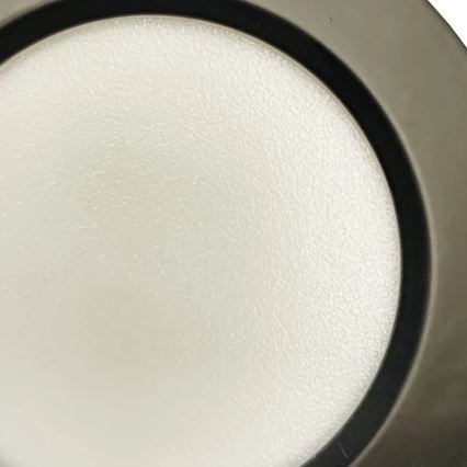 LED infälld belysning LED/7,5W/230V 4000K svart