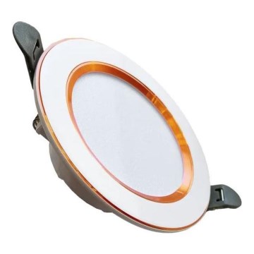 LED infälld belysning LED/7,5W/230V 4000K vit/guld