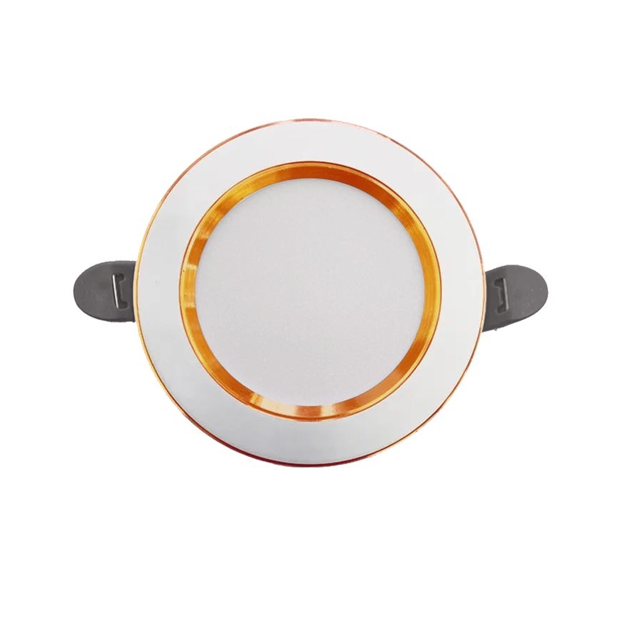 LED infälld belysning LED/7,5W/230V 4000K vit/guld