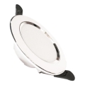 LED infälld belysning LED/7,5W/230V 4000K vit/silver