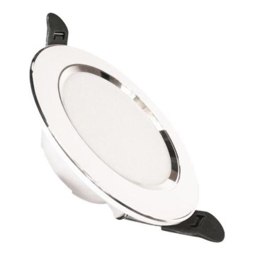 LED infälld belysning LED/7,5W/230V 4000K vit/silver