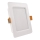LED infälld belysning  LED/9W/230V 12x12 cm vit