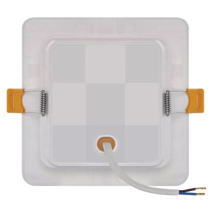 LED infälld belysning  LED/9W/230V 12x12 cm vit