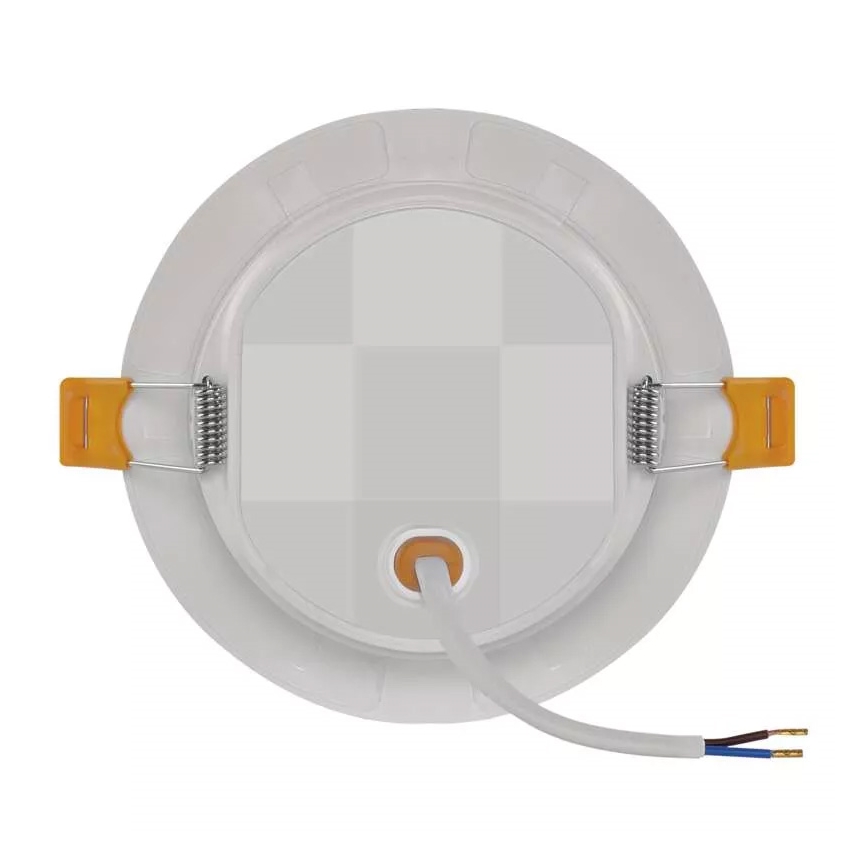 LED infälld belysning  LED/9W/230V diameter 12 cm vit