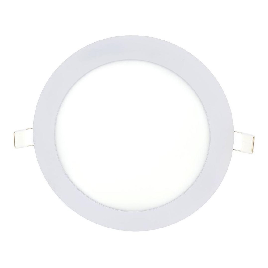LED infälld belysning QTEC LED/18W/230V 6500K diameter 22 cm