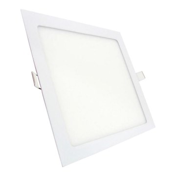 LED infälld belysning QTEC LED/24W/230V 6500K 29,2x29,2 cm