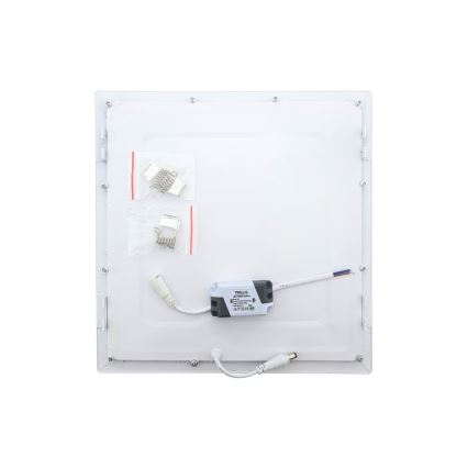 LED infälld belysning QTEC LED/24W/230V 6500K 29,2x29,2 cm