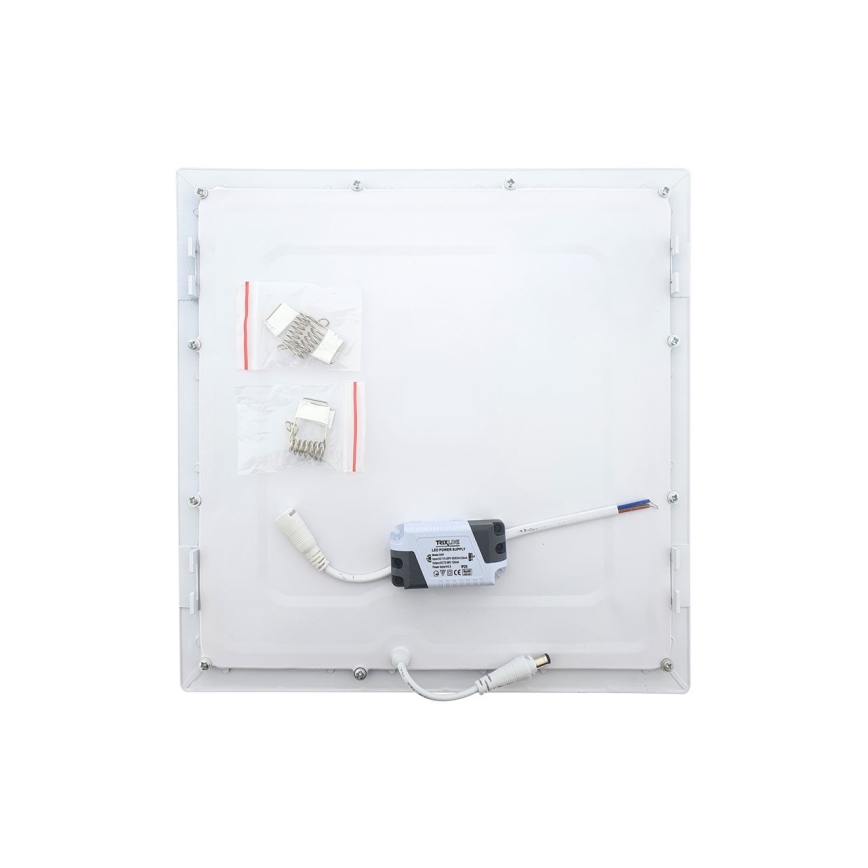 LED infälld belysning QTEC LED/24W/230V 6500K 29,2x29,2 cm