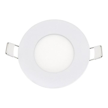 LED infälld belysning QTEC LED/3W/230V 6500K diameter 8,3 cm