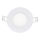 LED infälld belysning QTEC LED/3W/230V 6500K diameter 8,3 cm