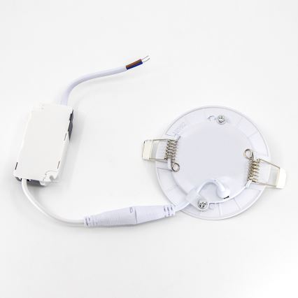 LED infälld belysning QTEC LED/3W/230V 6500K diameter 8,3 cm