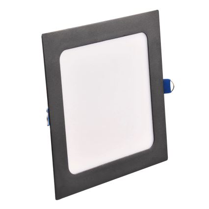 LED infälld belysning RIGEL LED/10W/230V 4000K 16,8x16,8 cm svart