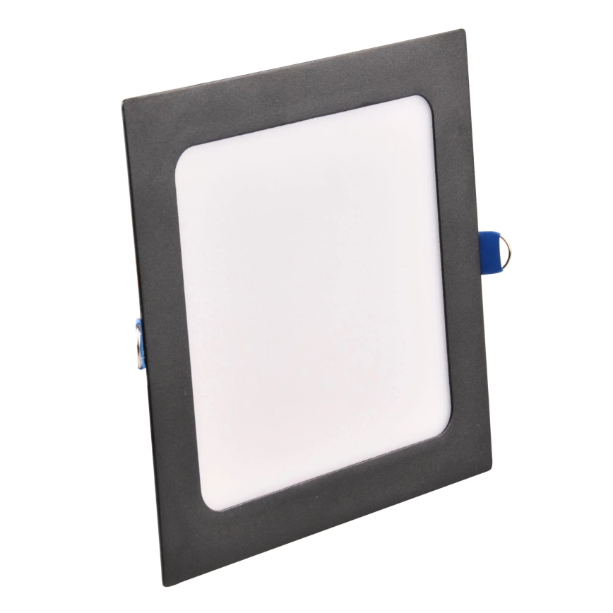LED infälld belysning RIGEL LED/10W/230V 4000K 16,8x16,8 cm svart