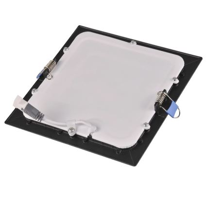LED infälld belysning RIGEL LED/10W/230V 4000K 16,8x16,8 cm svart