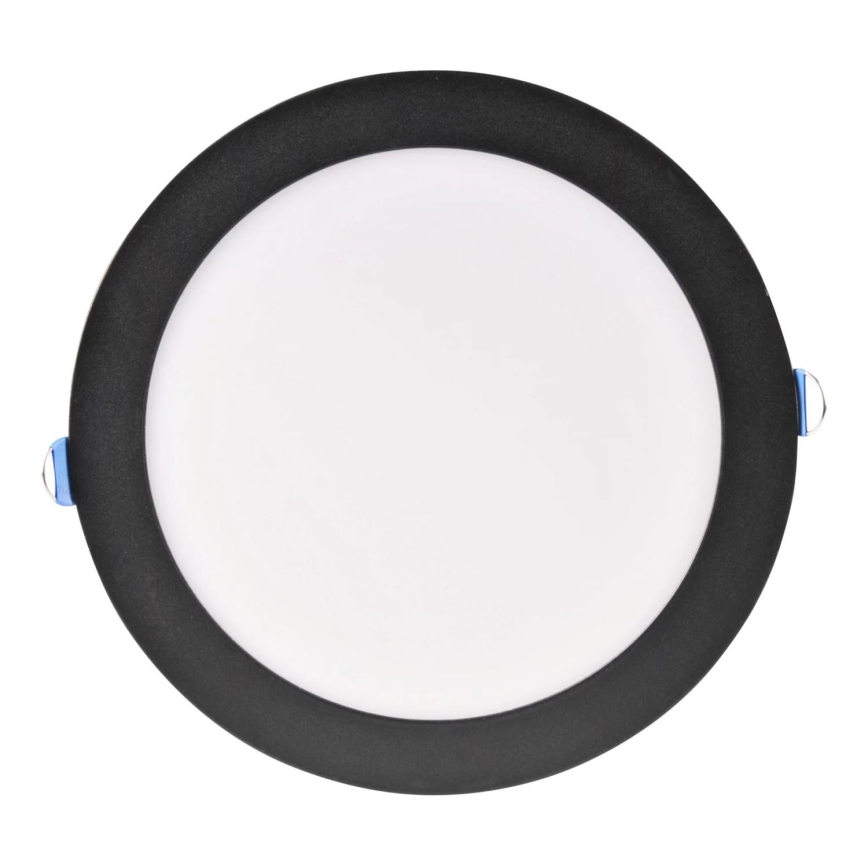LED infälld belysning RIGEL LED/14W/230V 4000K diameter 22 cm svart