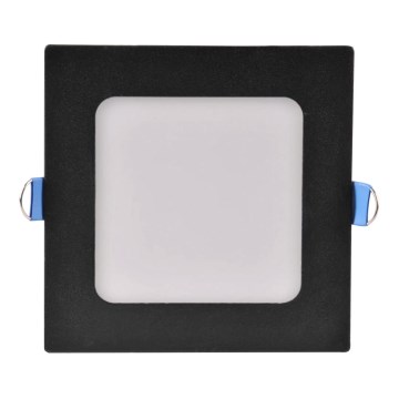 LED infälld belysning RIGEL LED/4,8W/230V 4000K 11,8x11,8 cm svart