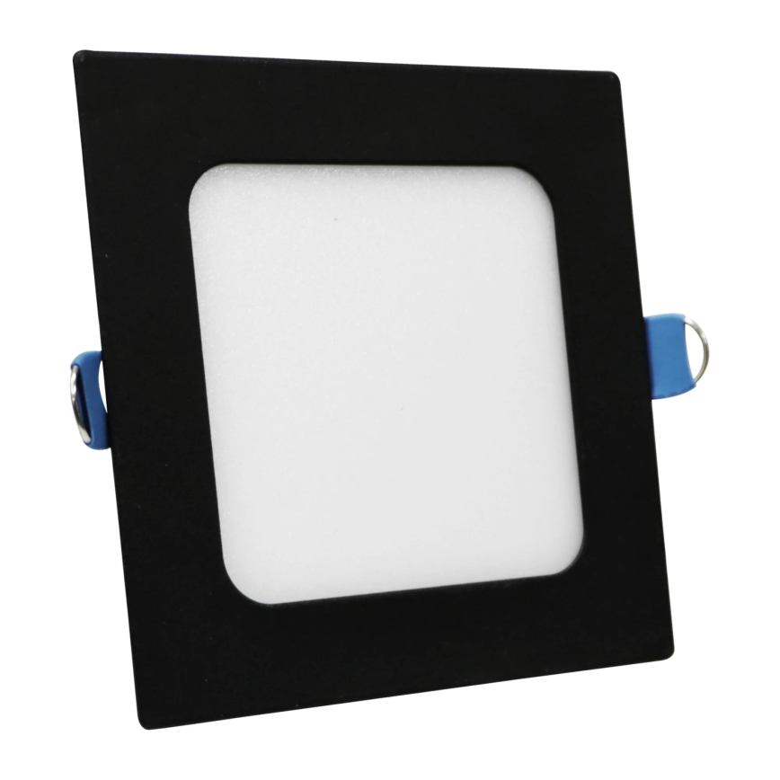 LED infälld belysning RIGEL LED/4,8W/230V 4000K 11,8x11,8 cm svart