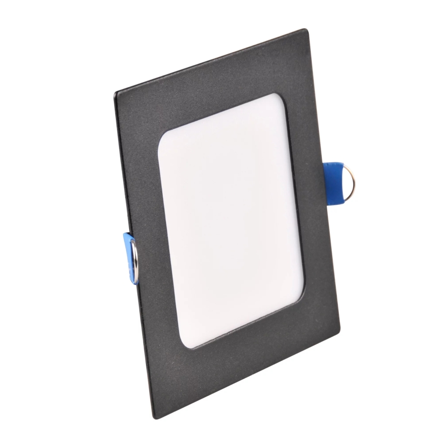 LED infälld belysning RIGEL LED/4,8W/230V 4000K 11,8x11,8 cm svart