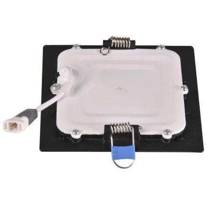 LED infälld belysning RIGEL LED/4,8W/230V 4000K 11,8x11,8 cm svart