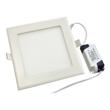 LED infälld belysning RIKI-V LED/12W/230V 175x175 mm IP40