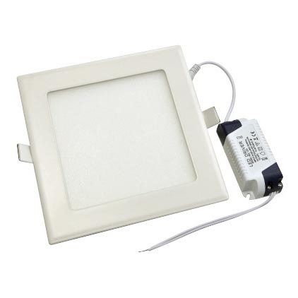 LED infälld belysning RIKI-V LED/12W/230V 175x175 mm IP40