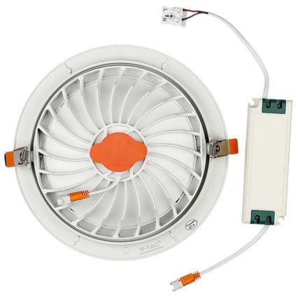 LED infälld belysning SAMSUNG CHIP LED/10W/230V 6400K
