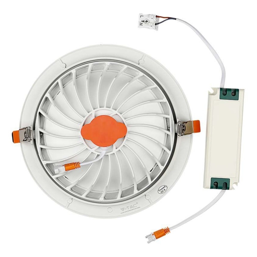 LED infälld belysning SAMSUNG CHIP LED/10W/230V 6400K