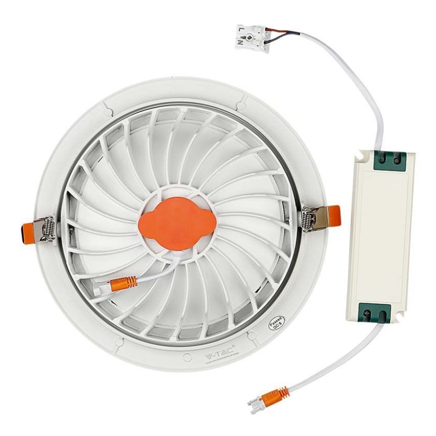 LED infälld belysning SAMSUNG CHIP LED/20W/230V 3000K