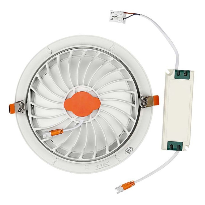 LED infälld belysning SAMSUNG CHIP LED/30W/230V 6400K