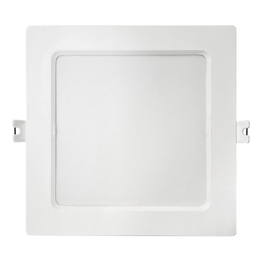 LED infälld belysning SQUARE LED/12W/230V 4000K 17x17 cm vit