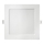 LED infälld belysning SQUARE LED/12W/230V 4000K 17x17 cm vit