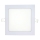 LED infälld belysning SQUARE LED/12W/230V 4200K 16,8x16,8 cm vit