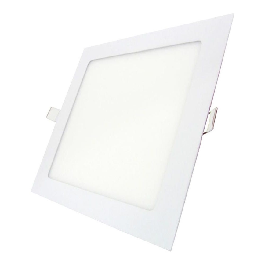 LED infälld belysning SQUARE LED/12W/230V 4200K 16,8x16,8 cm vit