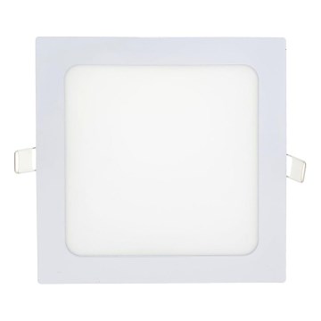 LED infälld belysning SQUARE LED/15W/230V 6500K 18,8x18,8 cm vit