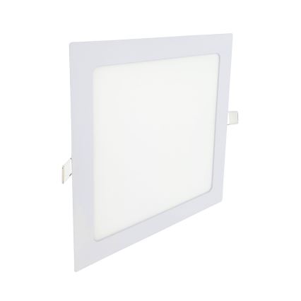 LED infälld belysning SQUARE LED/18W/230V 2700K 22x22 cm vit