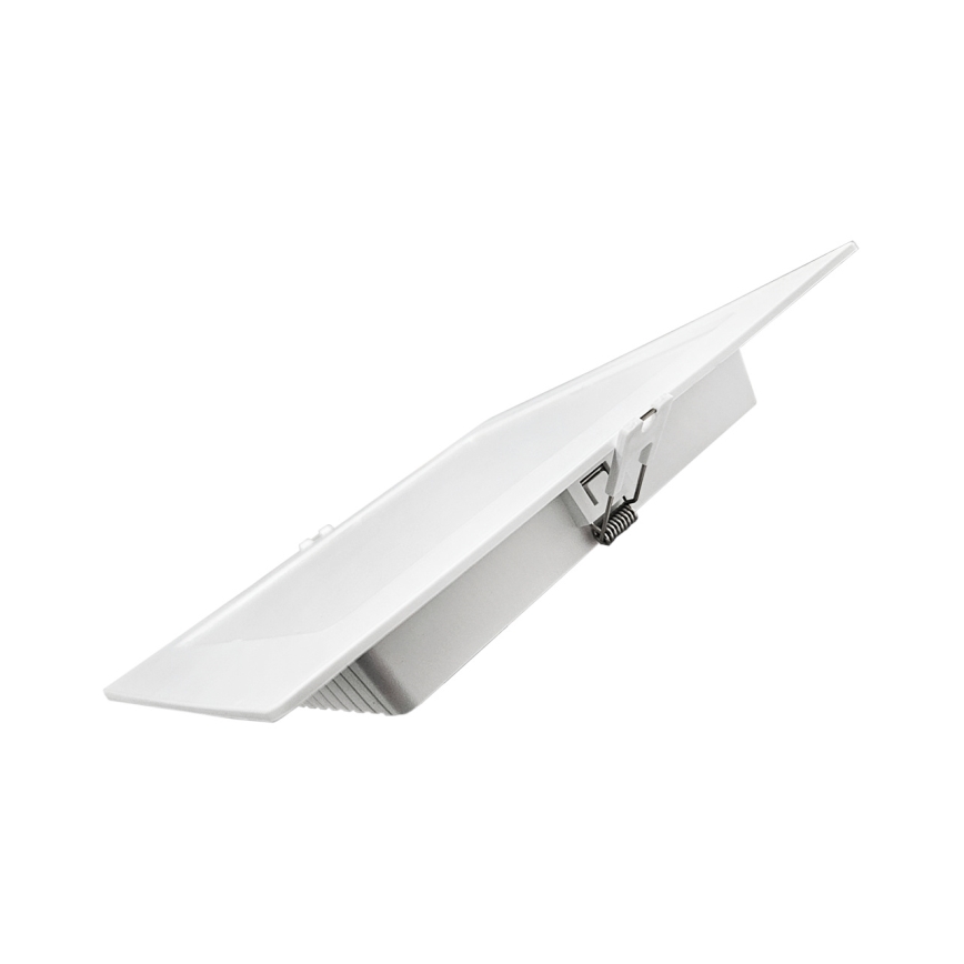 LED infälld belysning SQUARE LED/18W/230V 4000K 22x22 cm vit