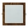 LED infälld belysning SQUARE LED/18W/230V 4200K 22x22 cm brun