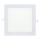 LED infälld belysning SQUARE LED/18W/230V 4200K 22x22 cm vit