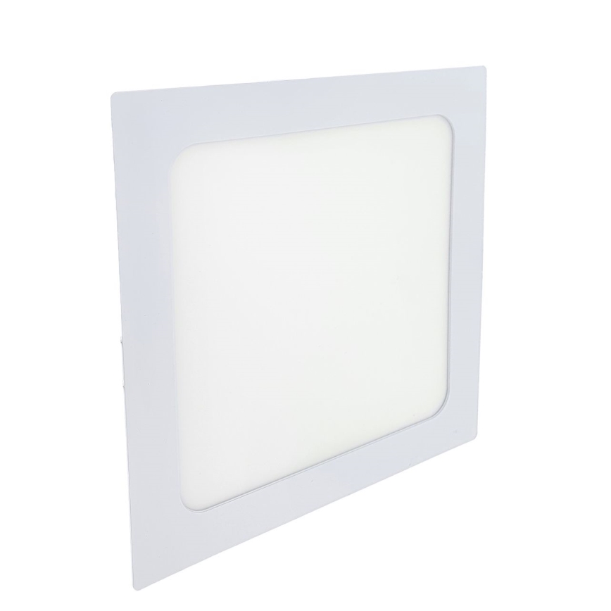 LED infälld belysning SQUARE LED/24W/230V 4200K 29,2x29,2 cm vit