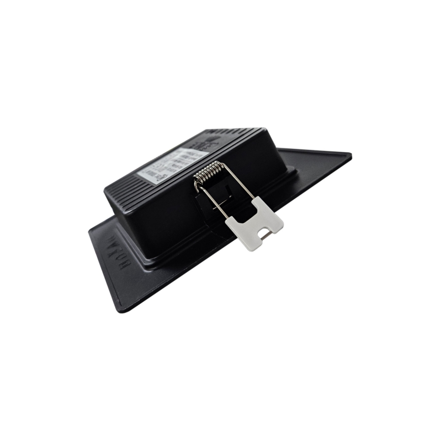 LED infälld belysning SQUARE LED/3W/230V 4000K 9x9 cm svart