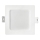 LED infälld belysning SQUARE LED/3W/230V 4000K 9x9 cm vit