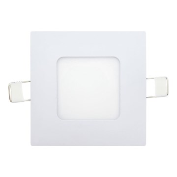 LED infälld belysning SQUARE LED/3W/230V 4200K 8,3x8,3 cm vit