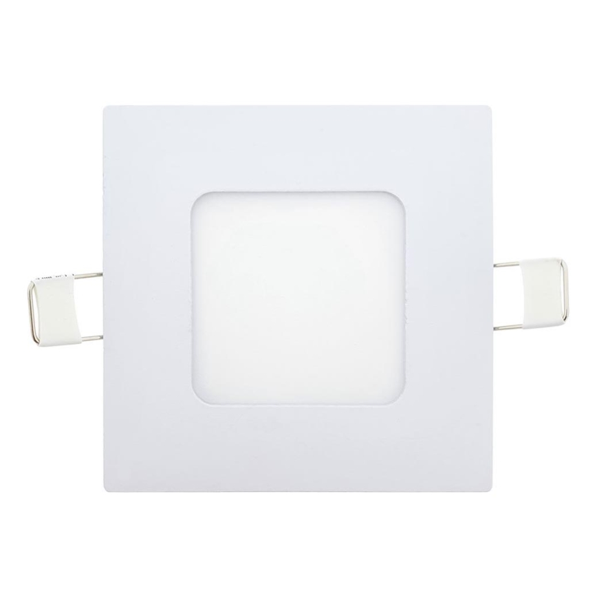 LED infälld belysning SQUARE LED/3W/230V 4200K 8,3x8,3 cm vit
