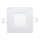 LED infälld belysning SQUARE LED/3W/230V 4200K 8,3x8,3 cm vit