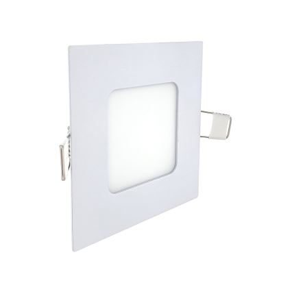 LED infälld belysning SQUARE LED/3W/230V 4200K 8,3x8,3 cm vit