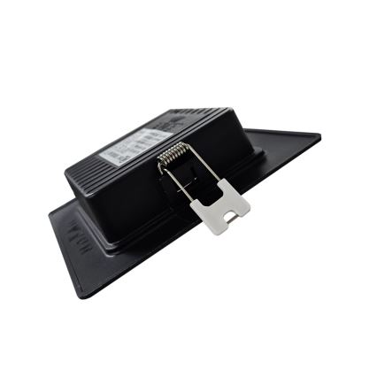 LED infälld belysning SQUARE LED/6W/230V 4000K 12x12 cm svart