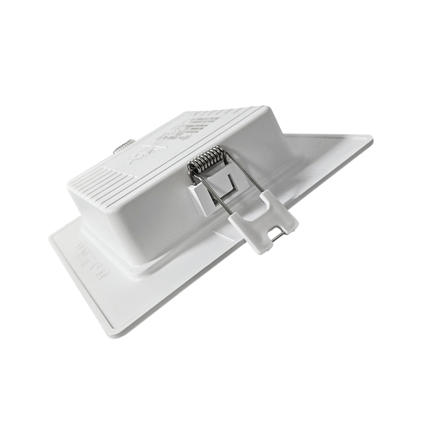 LED infälld belysning SQUARE LED/6W/230V 4000K 12x12 cm vit