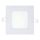 LED infälld belysning SQUARE LED/6W/230V 4200K 11,8x11,8 cm vit